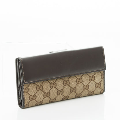 Gucci Monogram Heart Continental Wallet Dark Brown 3 of 7