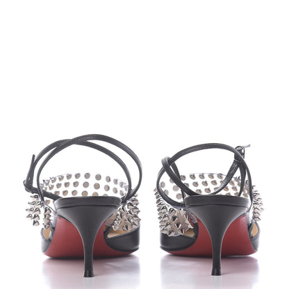 Christian Louboutin Nappa PVC Levita 55 Pumps 39 Black 7 of 11
