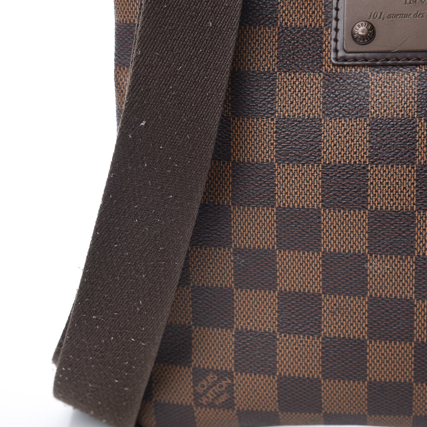 Damier Ebene Brooklyn Flat Pochette