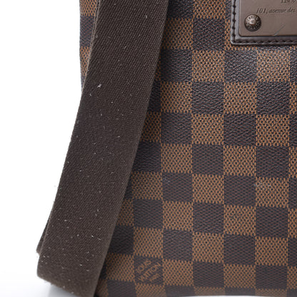 Louis Vuitton Damier Ebene Brooklyn Flat Pochette 14 of 17