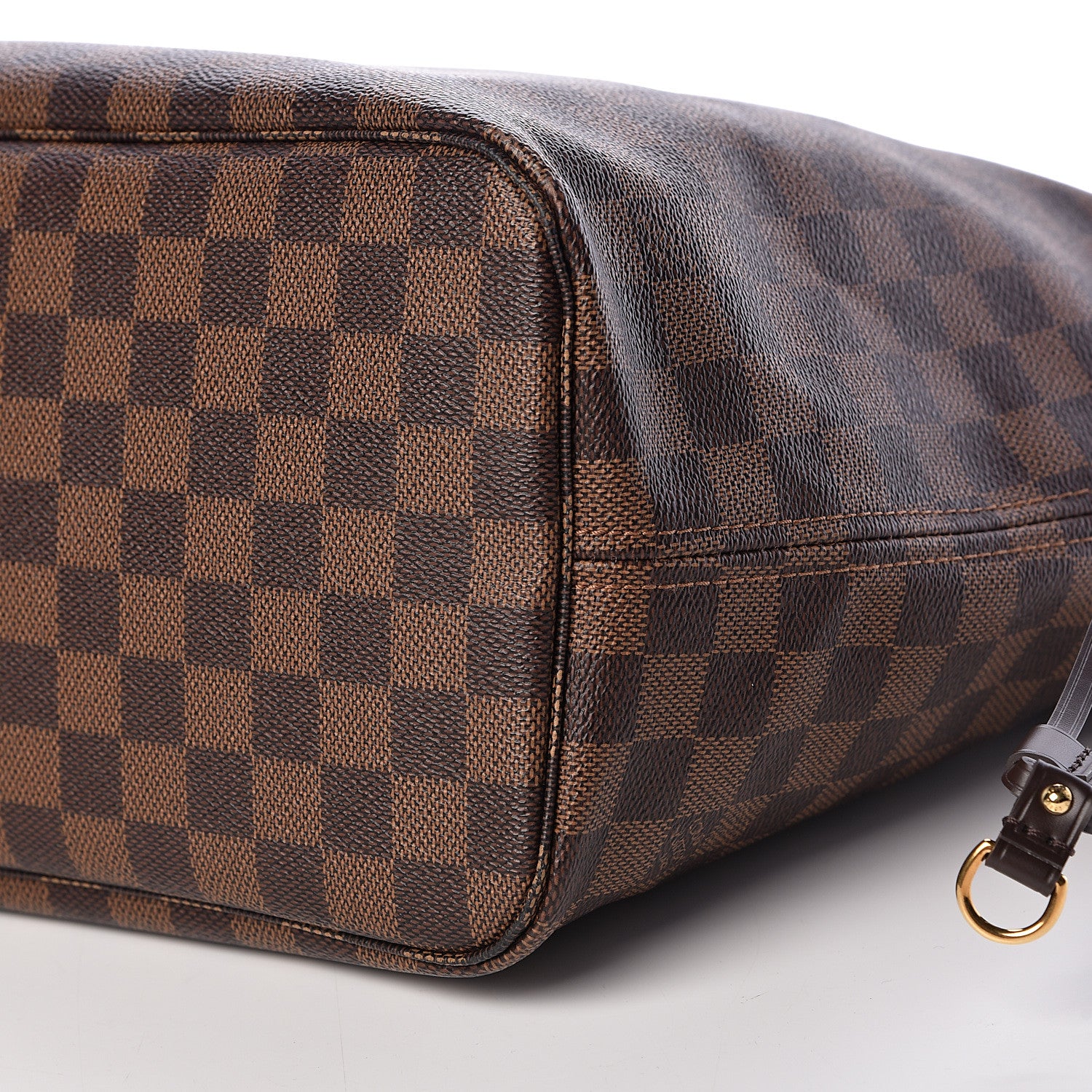 Louis Vuitton Damier Ebene Neo Neverfull MM Rose Ballerine 10 of 10