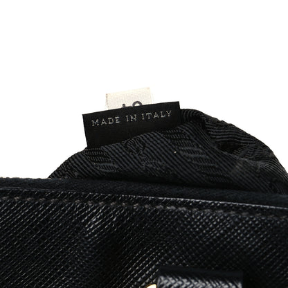 Prada Saffiano Medium Galleria Double Zip Tote Black 6 of 9