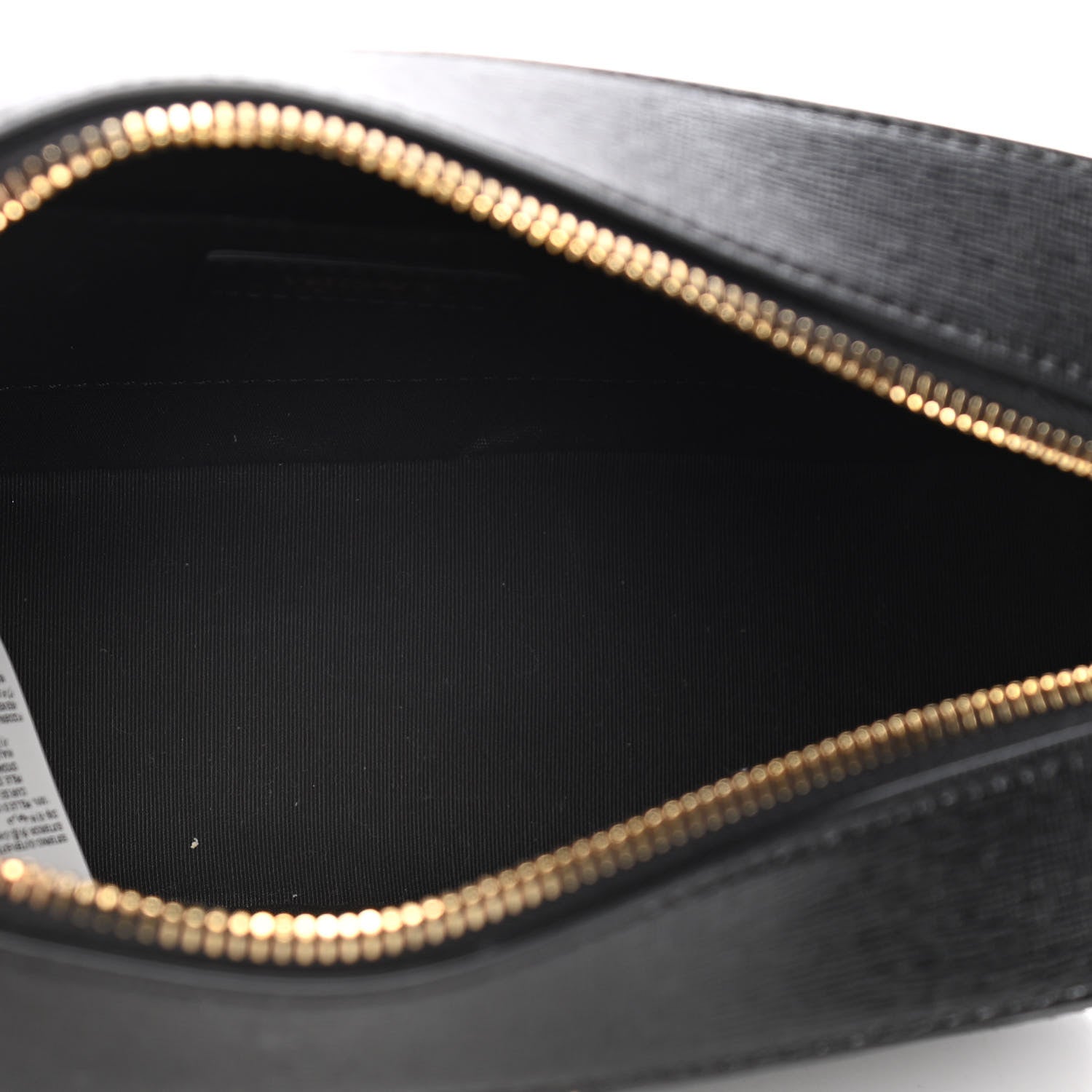Versace Saffiano Virtus Crossbody Black 4 of 10
