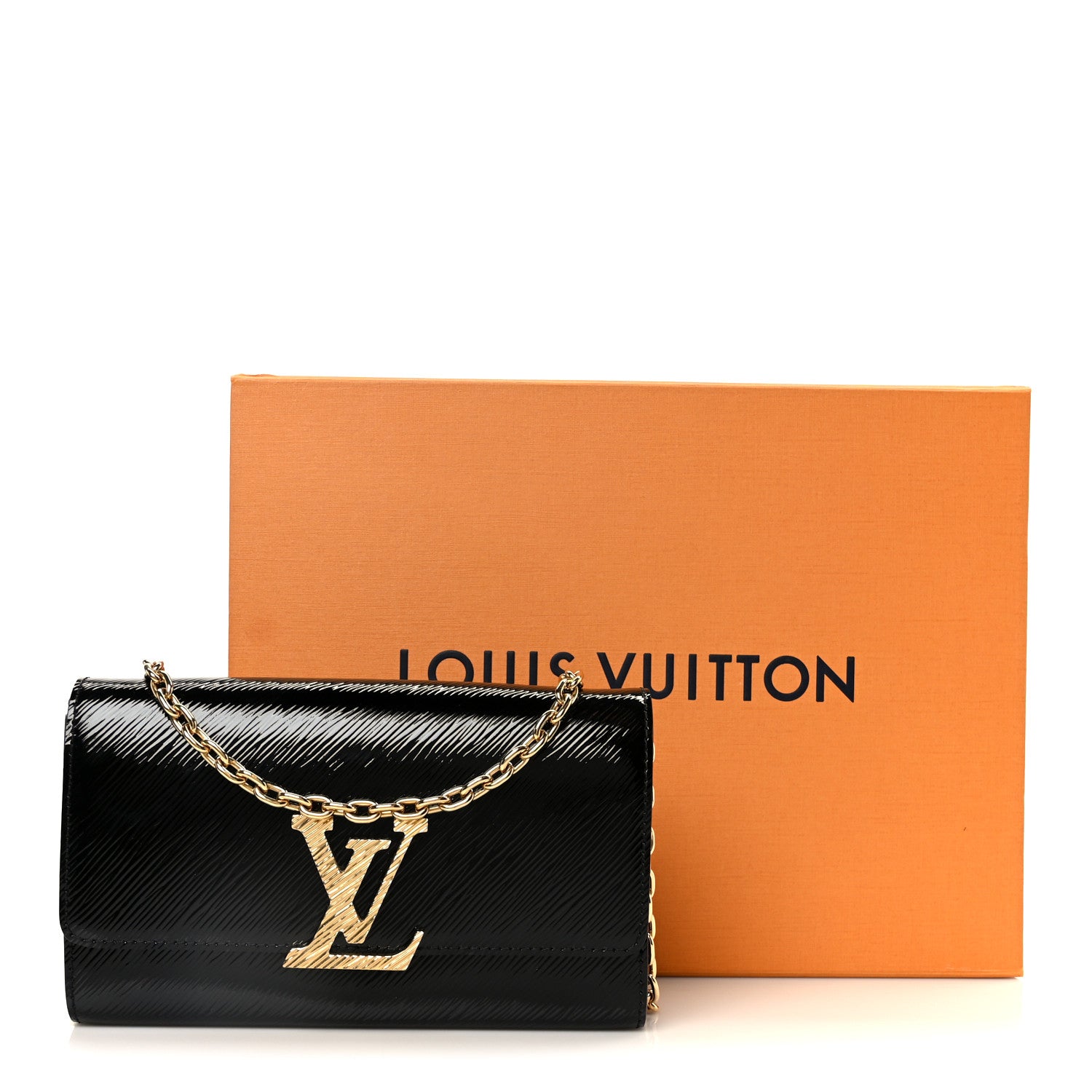Louis Vuitton Electric Epi Pochette Louise NM Black 1842680