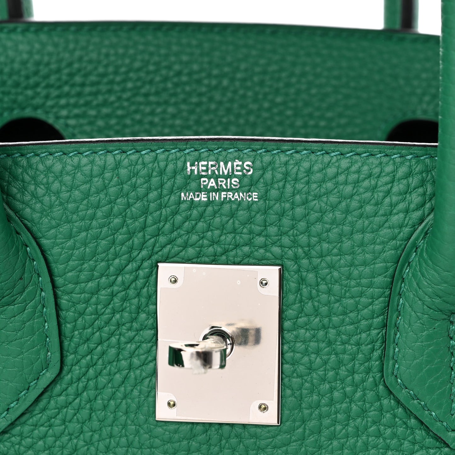 Togo Verso Birkin 30 Vert Vertigo Vert Fonce