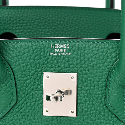 Hermes Togo Verso Birkin 30 Vert Vertigo Vert Fonce 6 of 9