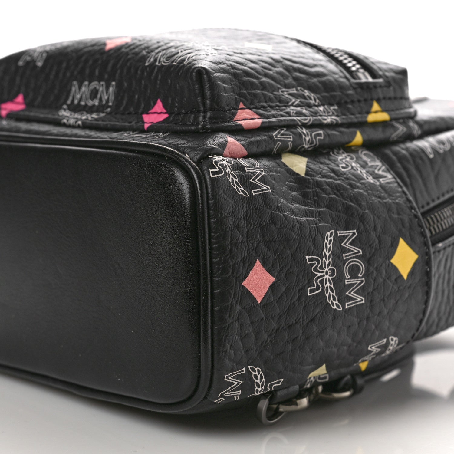 MCM Visetos Spektrum X-Mini Backpack Black 10 of 10
