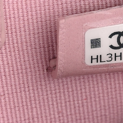 Chanel Tweed Quilted Mini Clutch With Chain Pink 7 of 11