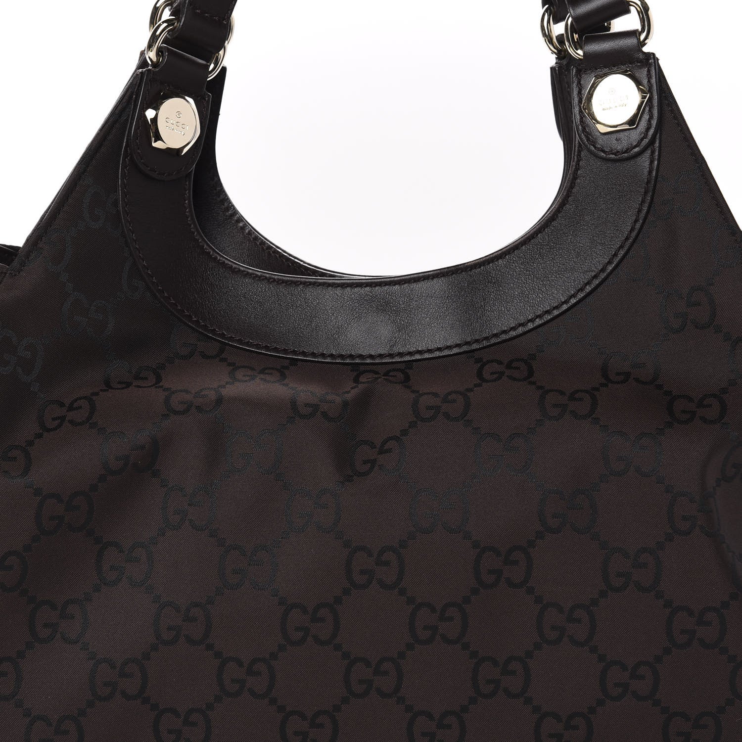 Gucci Monogram Charmy Shoulder Bag Brown 10 of 10