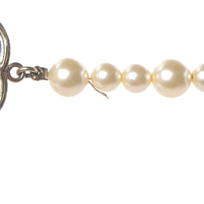 Chanel Pearl Gripoix CC Long Necklace Gold 6 of 6