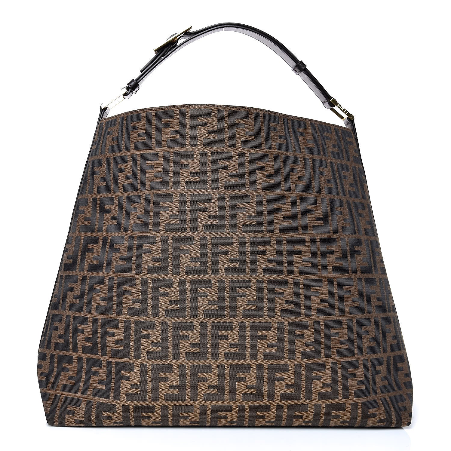 Fendi Zucca Large Hobo Tobacco 1 of 7