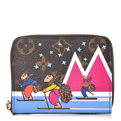 Louis Vuitton Monogram 2018 Christmas Animation Zippy Coin Purse 1 of 7