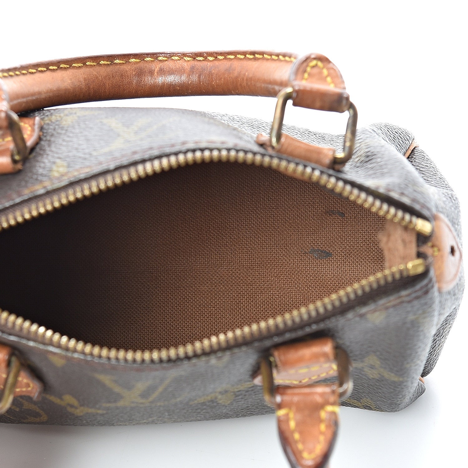 Louis Vuitton Monogram Mini Sac HL Speedy 4 of 16