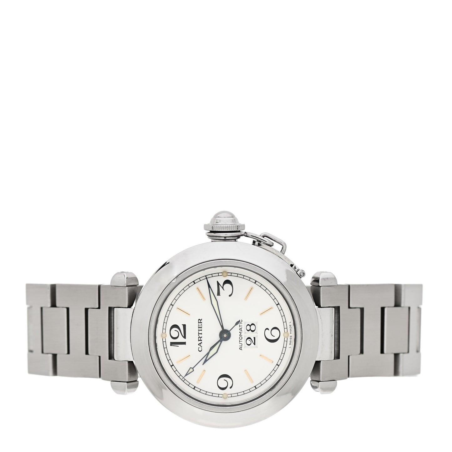 Stainless Steel 35mm Pasha C Big Date Automatic Watch