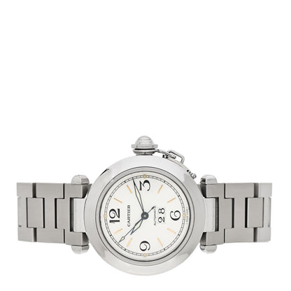 Cartier Stainless Steel 35mm Pasha C Big Date Automatic Watch 2 of 4