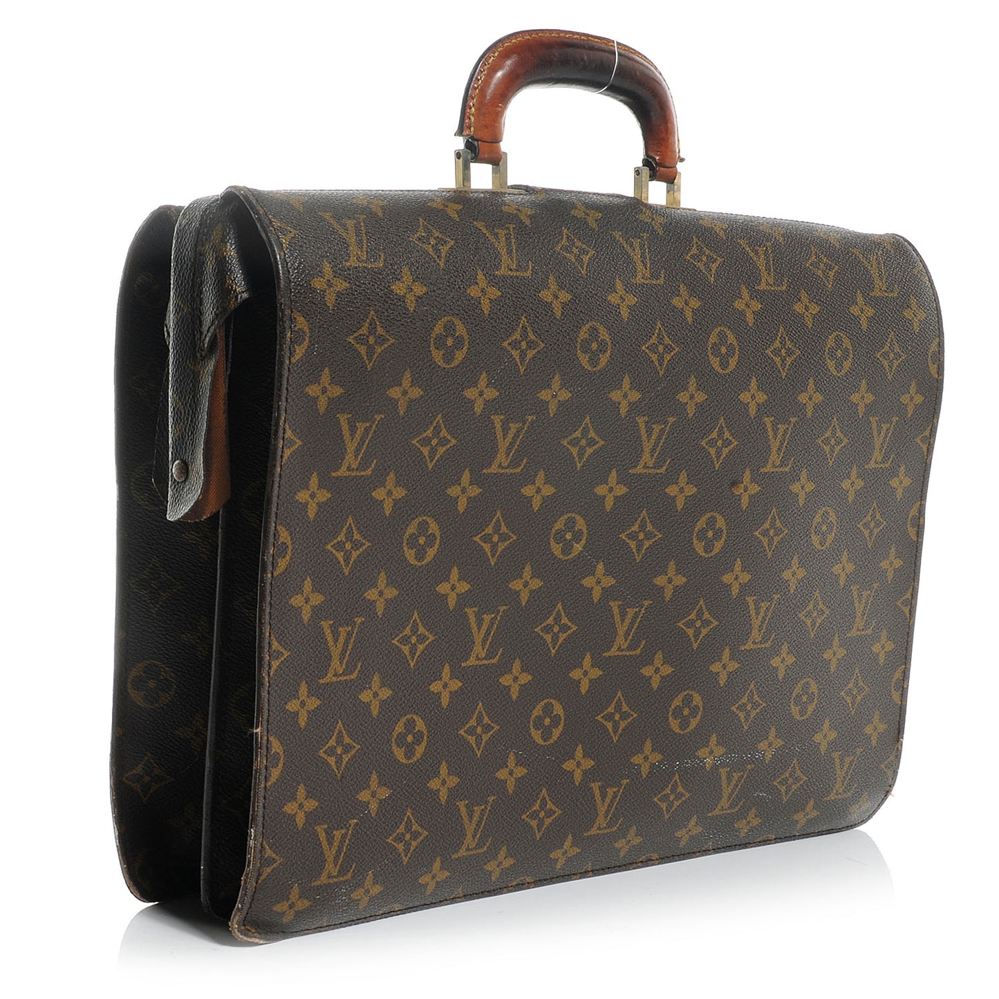 Monogram Serviette Fermoir Briefcase