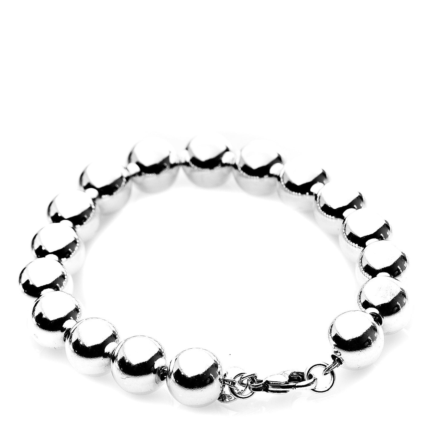 Sterling Silver 10mm HardWear Ball Bracelet