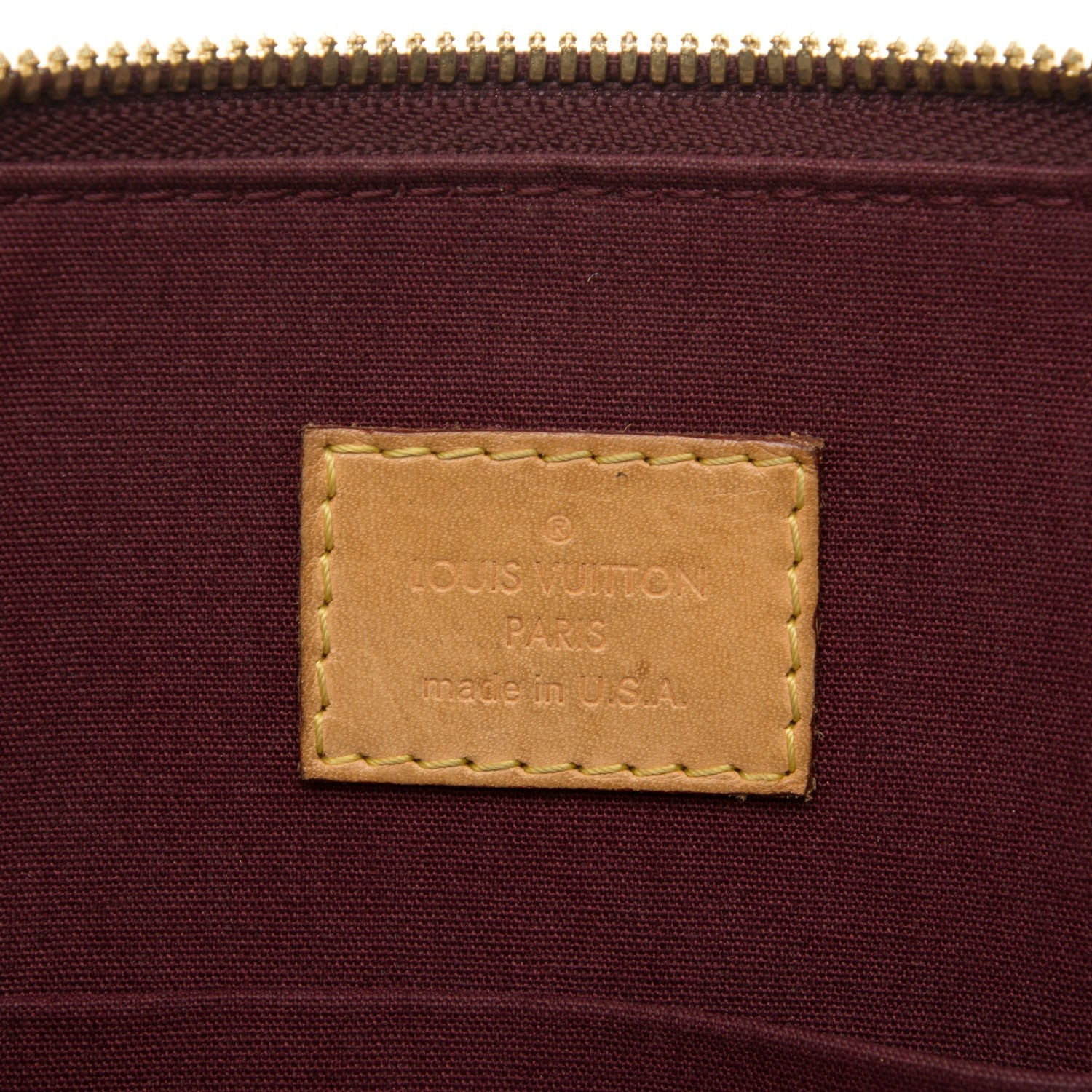 Louis Vuitton Vernis Alma PM Rouge Fauviste 6 of 8