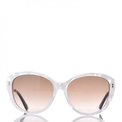 Gucci Cat Eye GG3839/F/S Sunglasses White 4 of 9