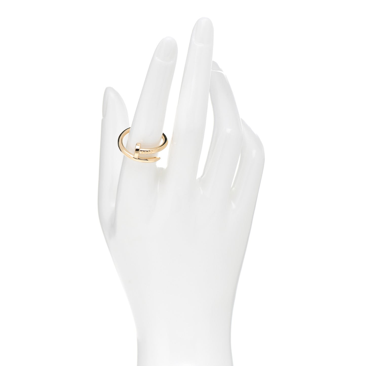 18K Yellow Gold Juste Un Clou Ring 58 8.25