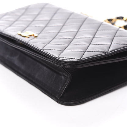 Chanel Lambskin Quilted Small Single Flap Black 9 of 11