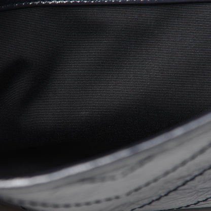 Saint Laurent Crinkled Calfskin Matelasse Monogram Medium Niki Chain Satchel Deep Marine 11 of 11
