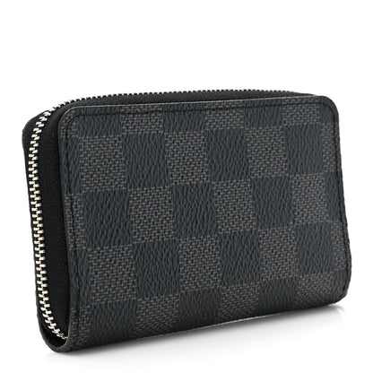 Louis Vuitton Damier Graphite Zippy Coin Purse Vertical 3 of 10