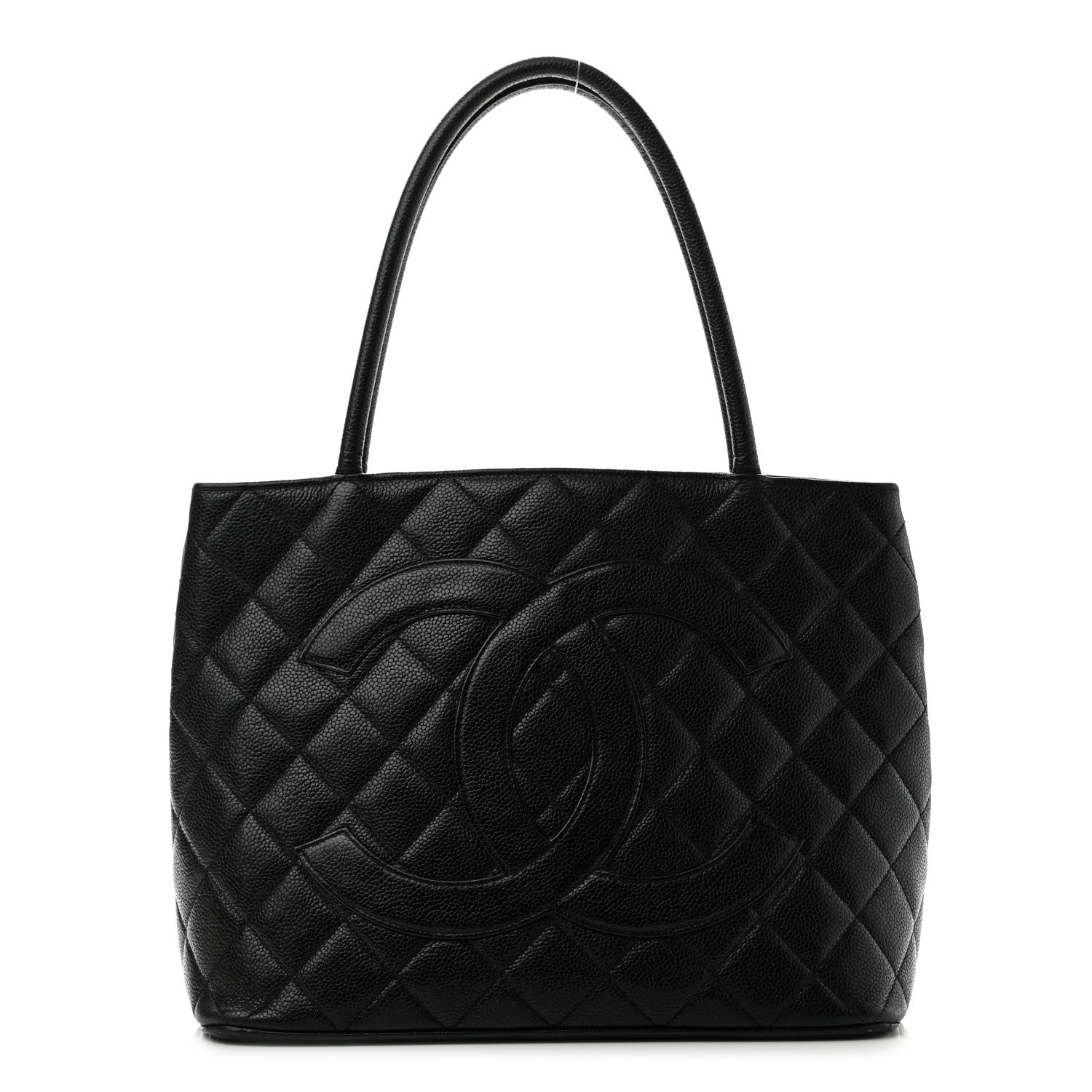 Chanel Caviar Quilted Medallion Tote Black 1 of 13