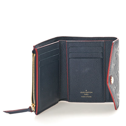 Louis Vuitton Empreinte Victorine Wallet Marine Rouge 5 of 8