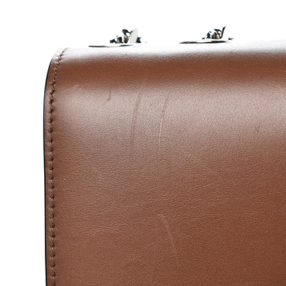 Marc Jacobs Calfskin Flap Shoulder Bag Brown 7 of 8