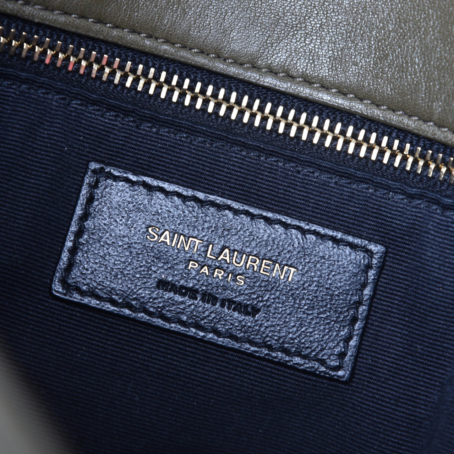 Lambskin Quilted Medium Loulou Puffer Monogram Chain Satchel Seaweed