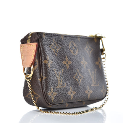 Louis Vuitton Monogram Mini Pochette Accessories 3 of 8