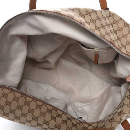 Gucci Monogram Carry-On Duffle Bag Brown 5 of 13