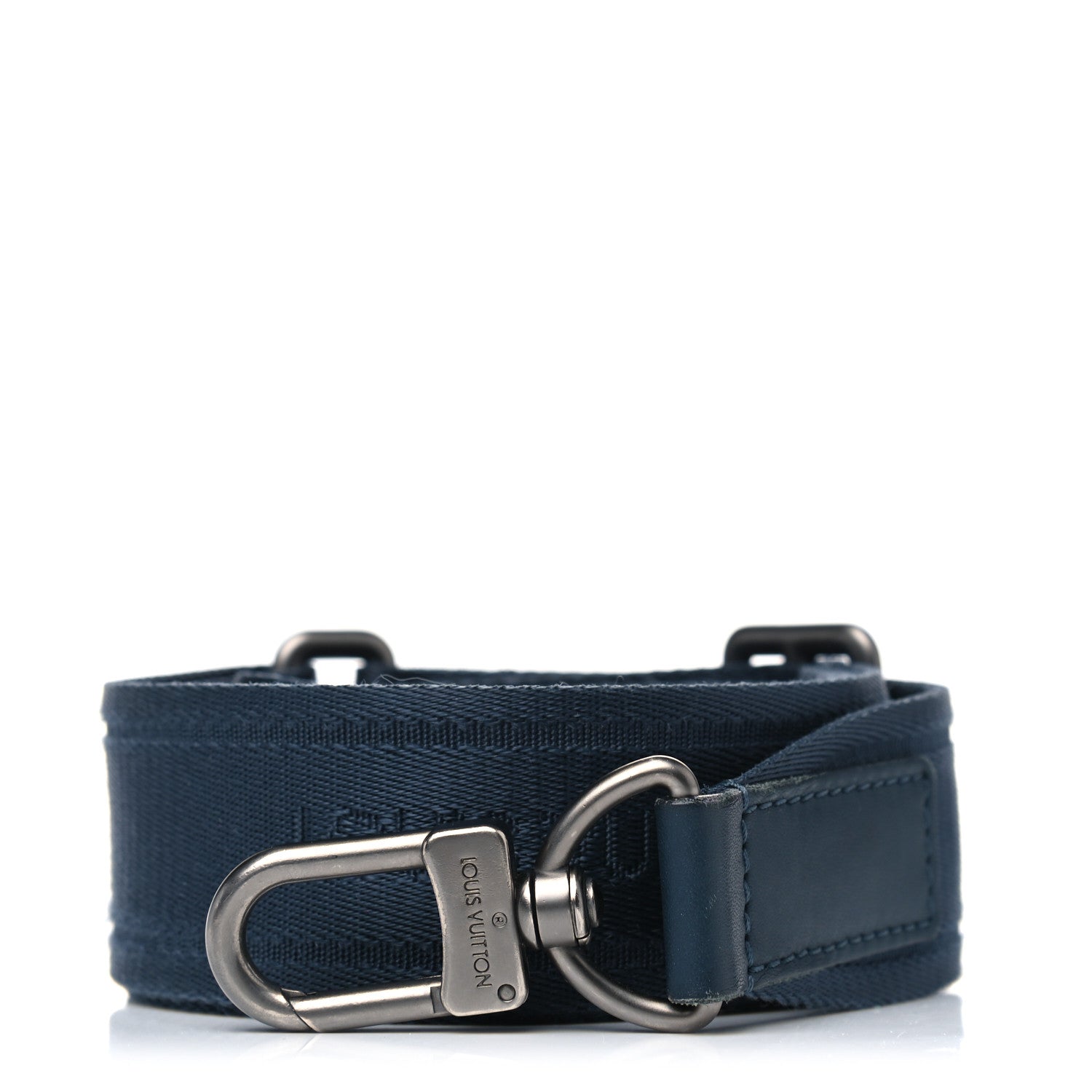Louis Vuitton Nylon Adjustable Shoulder Strap Blue 1 of 3