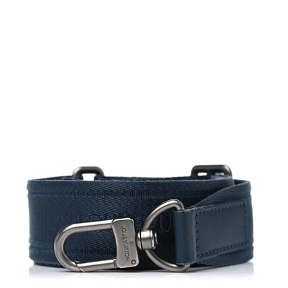 Louis Vuitton Nylon Adjustable Shoulder Strap Blue 1 of 3