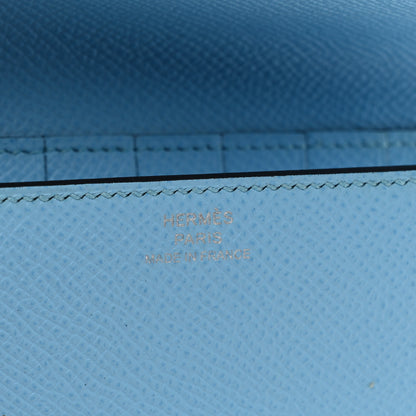 Hermes Epsom Clic 12 Wallet Celeste 6 of 9