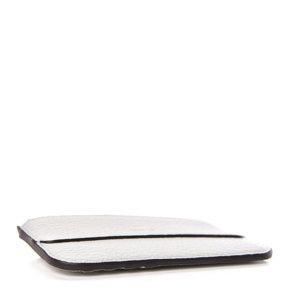 Chloe Grained Calfskin Drew Card Holder Airy Grey 4 of 8