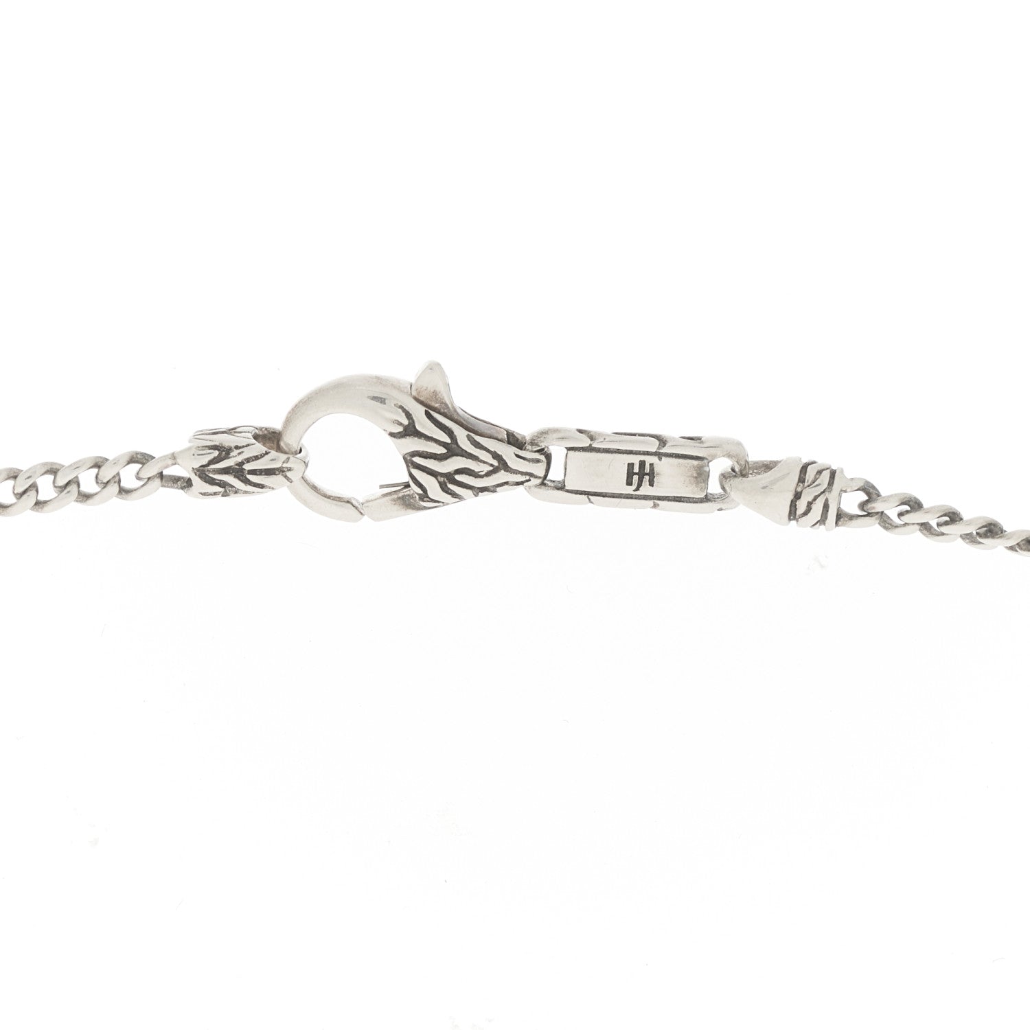 John Hardy Sterling Silver 2.1mm Curb Chain Necklace 22" 4 of 5