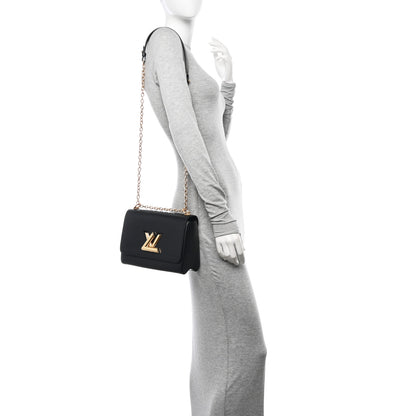 Louis Vuitton Epi Twist Shoulder Bag MM Black 2 of 13