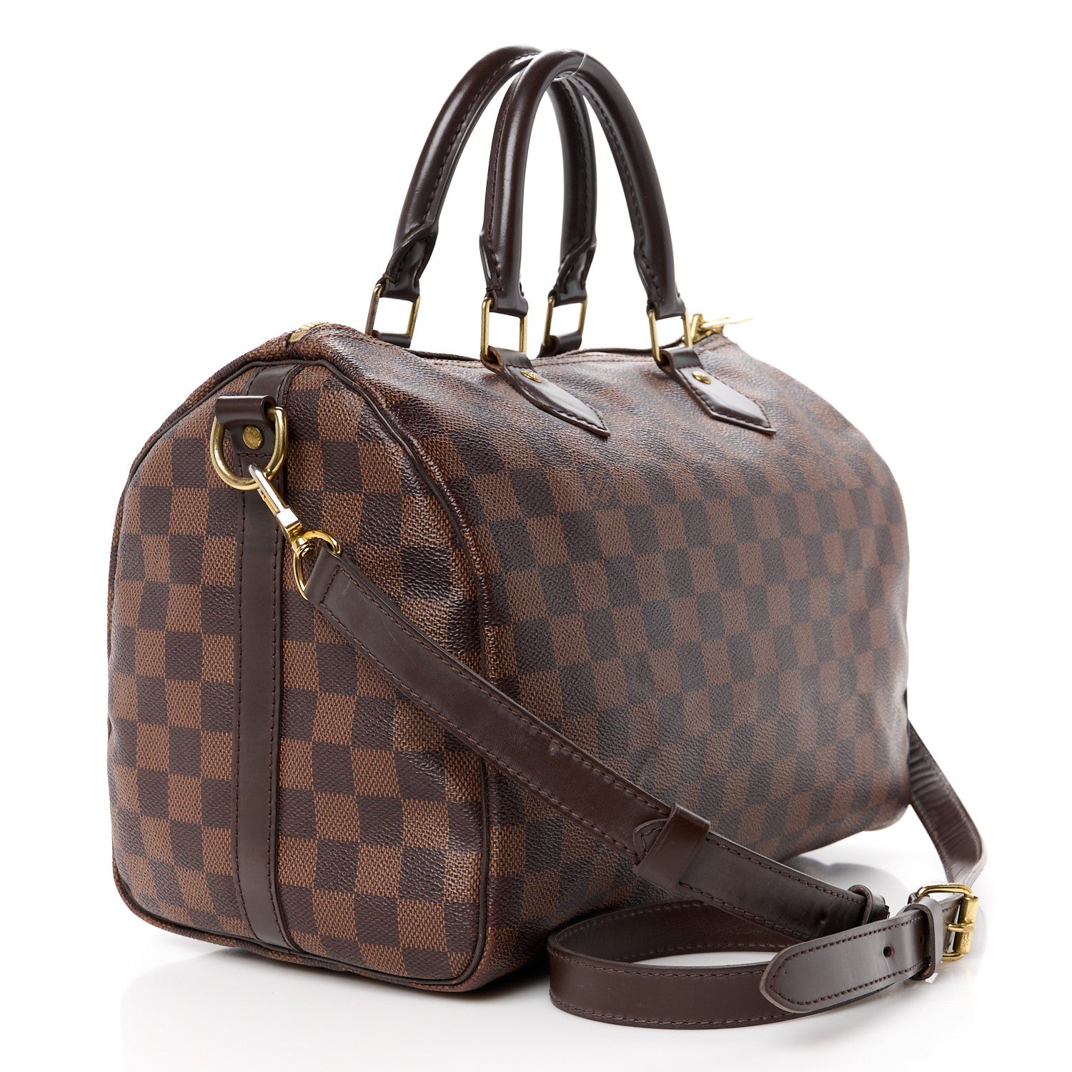 Louis Vuitton Damier Ebene Speedy Bandouliere 30 3 of 15