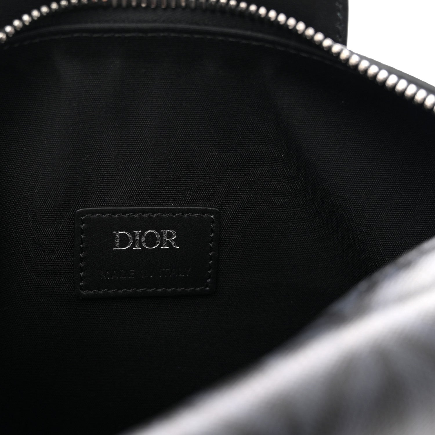 Christian Dior Canvas CD Diamond Lingot 22 Bag Black 6 of 9