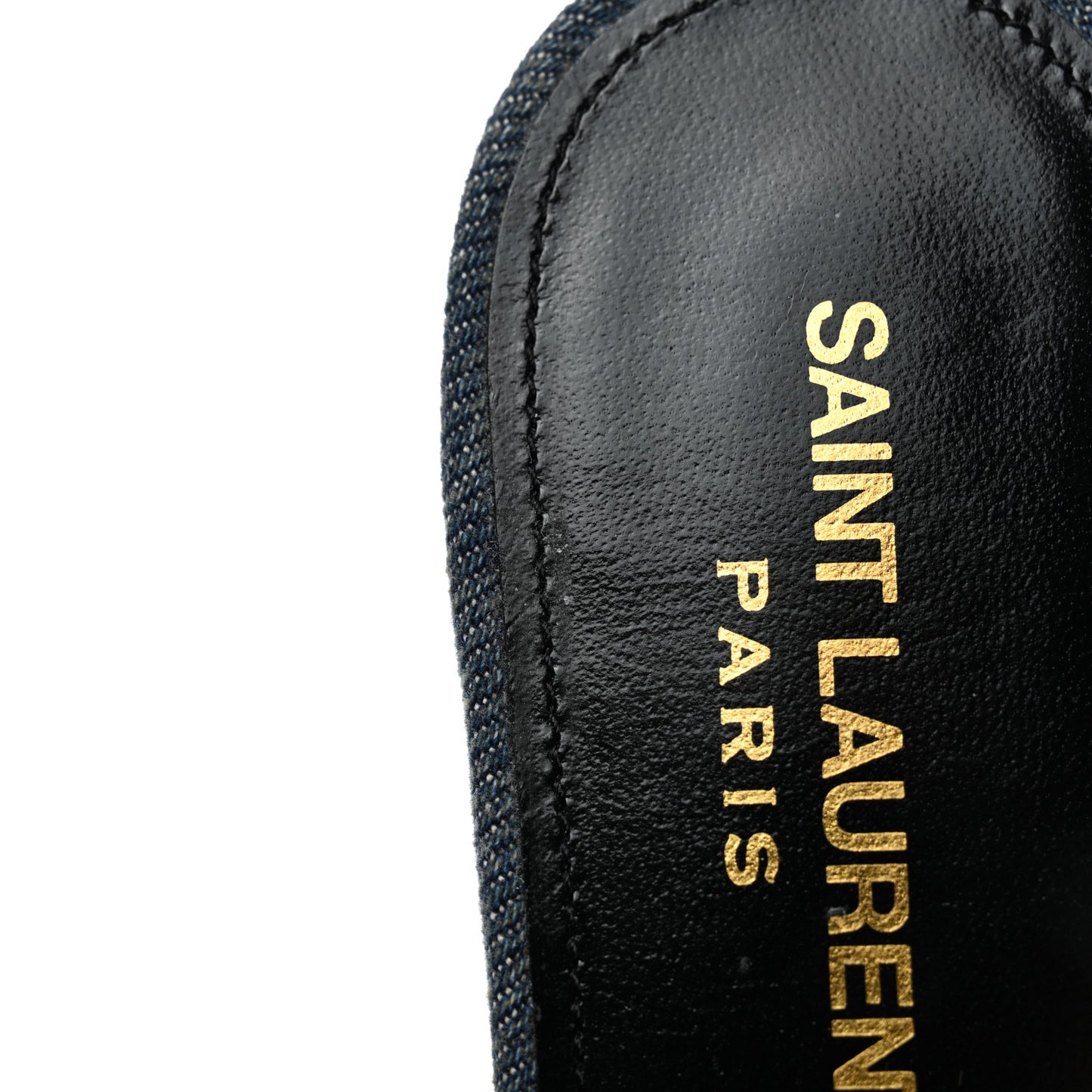 Denim Tribute 05 Slide Sandals 35 Deep Navy Jeans