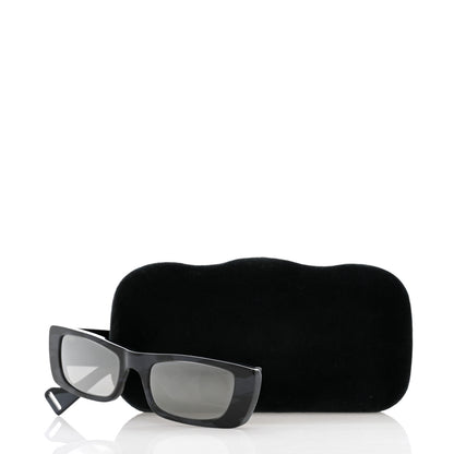 Gucci Acetate Rectangular Sunglasses GG0516S Black 8 of 8