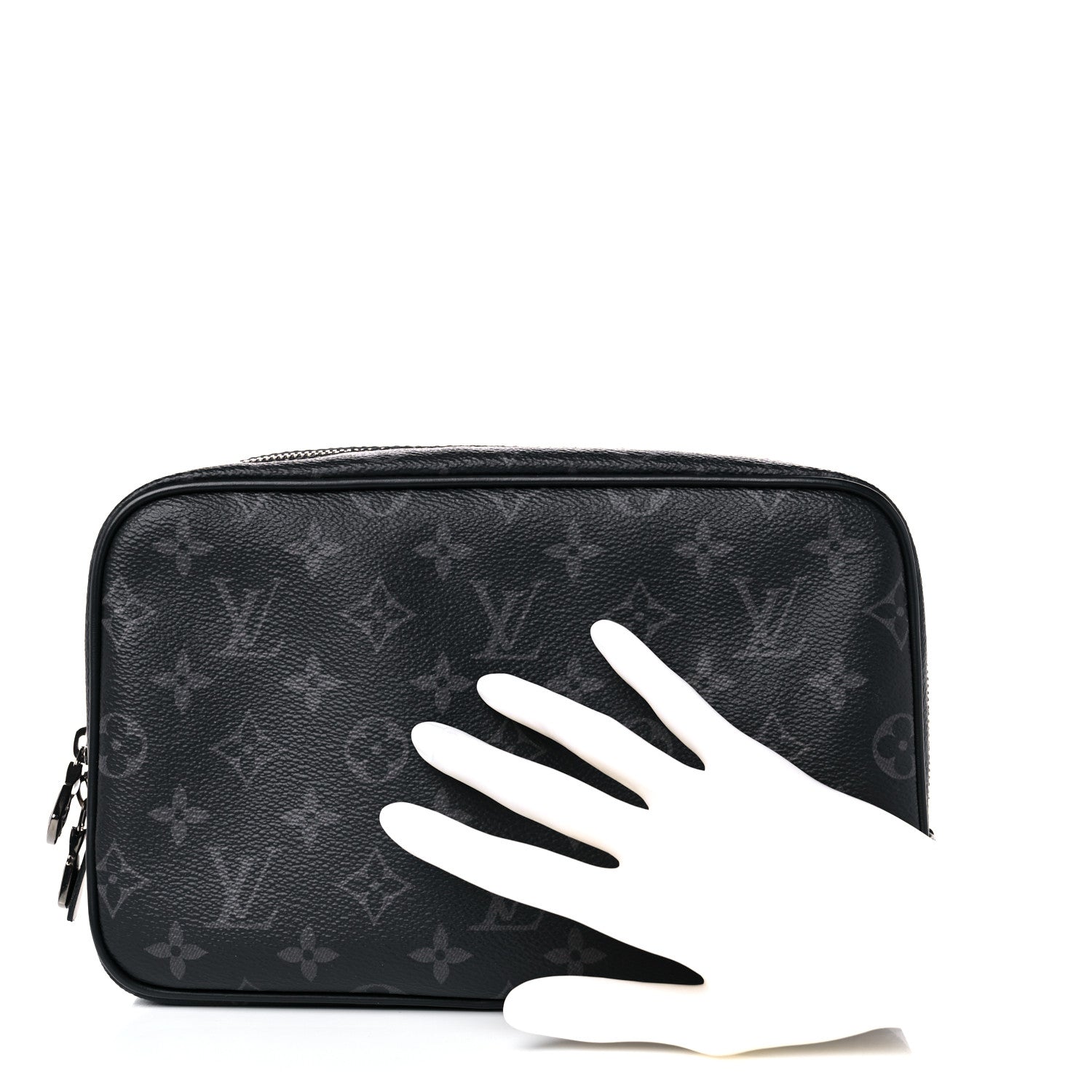 Louis Vuitton Monogram Eclipse Toilet Pouch GM 2 of 11