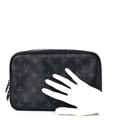 Louis Vuitton Monogram Eclipse Toilet Pouch GM 2 of 11