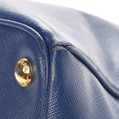 Prada Saffiano Lux Large Tote Bluette 9 of 16