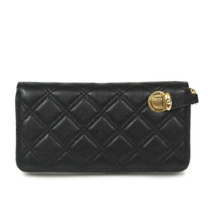 Marc Jacobs Leather Quilted Deluxe Wallet Black 1 of 14