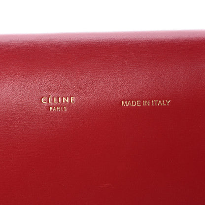 Celine Box Calfskin Multifunction Strap Wallet Coquelicot 6 of 10