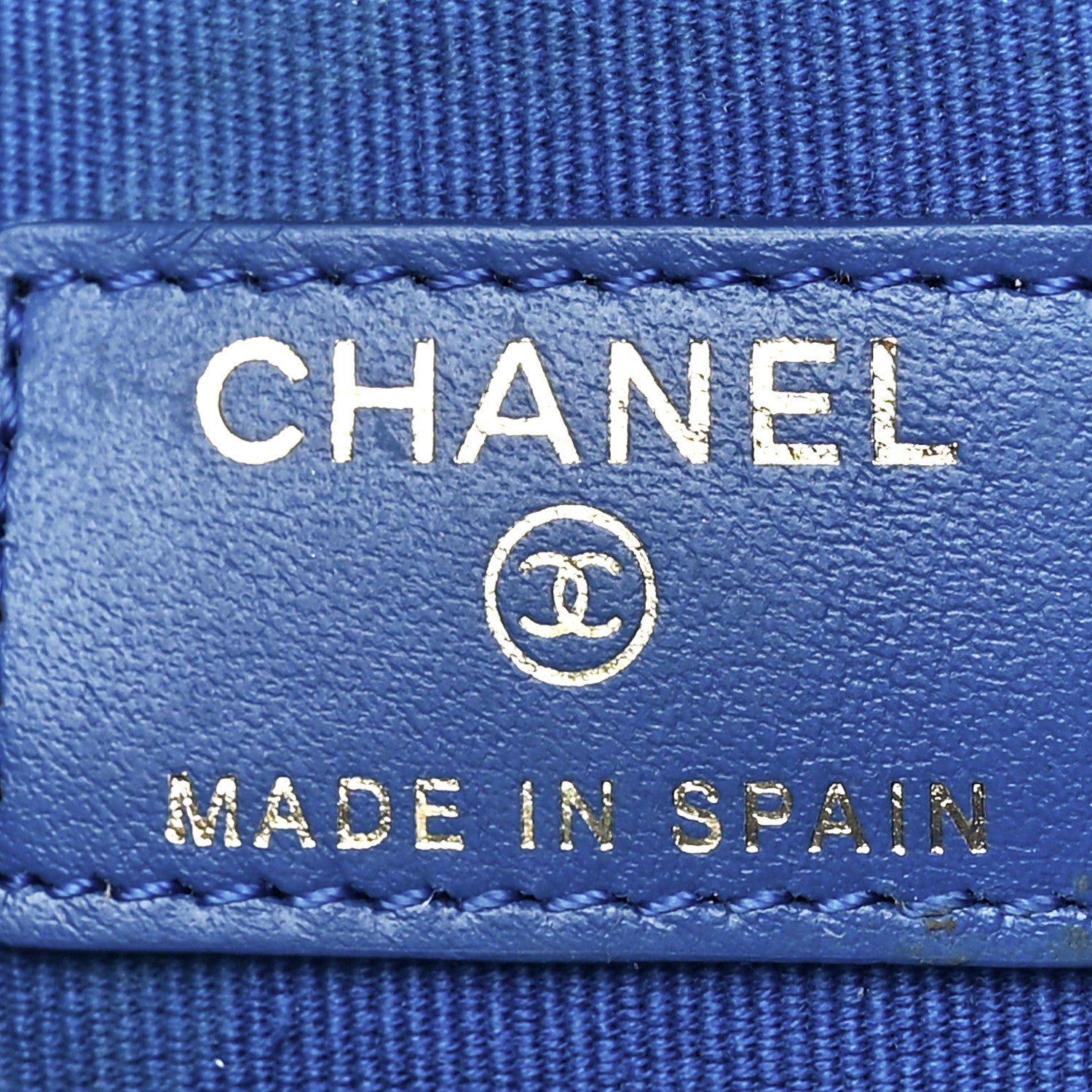 Chanel Lambskin Quilted Chanel 19 Zip Around Coin Purse Wallet Dark Blue 6 of 13