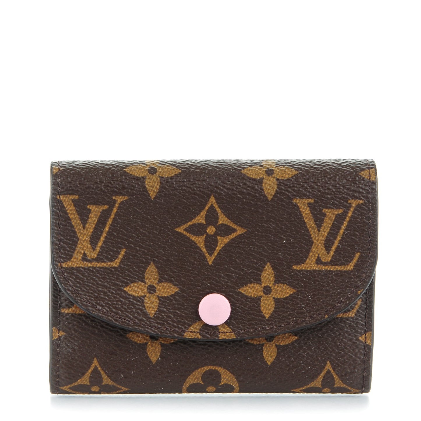 Monogram Rosalie Coin Purse Rose Ballerine